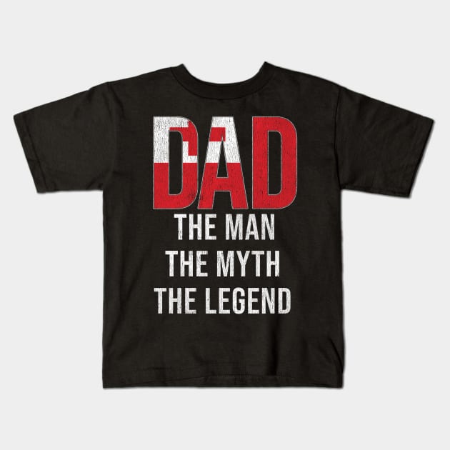 Togan Dad The Man The Myth The Legend - Gift for Togan Dad With Roots From Togan Kids T-Shirt by Country Flags